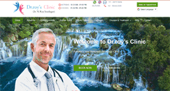 Desktop Screenshot of drroysclinic.com
